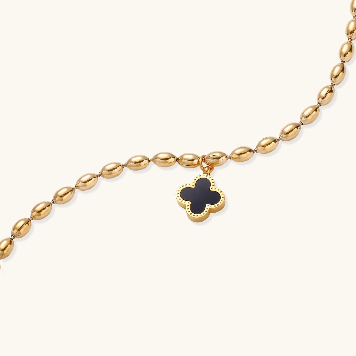 Luxury Inspired Clover Bracelet | 18K Gold Plated Quatrefoil Bracelet | Glory 2 Glory Boutique