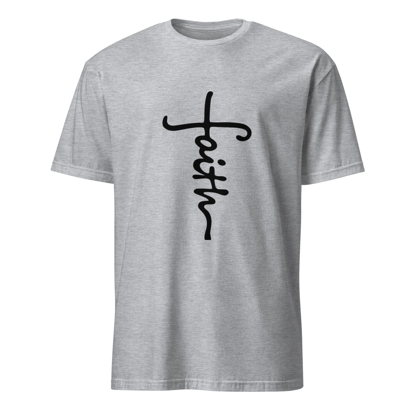 vertical cross Jesus shirt unisex