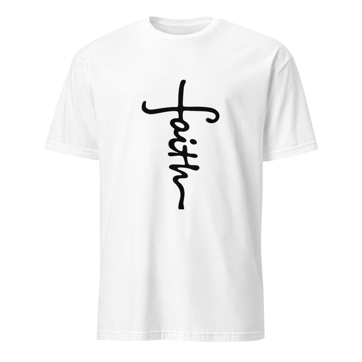 minimalist Jesus cross Christian t shirt